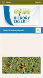 Mobile Screenshot of hickorycreek-tx.gov